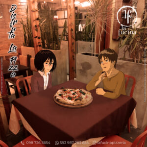 atack-on-titan-andreyrojash-la fucina pizzeria